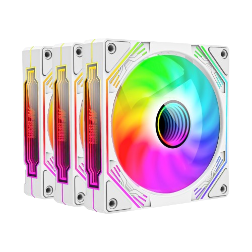 Ant Esports Sciflow ARGB White Cabinet Fan (Triple Pack)