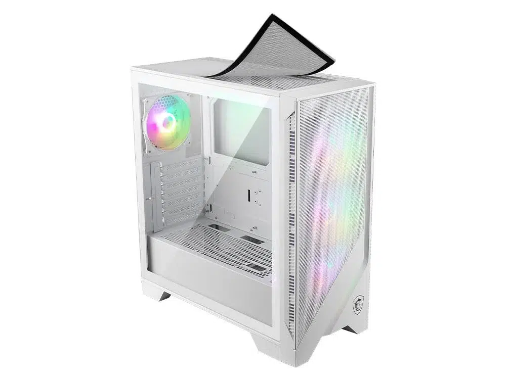 MSI MAG Forge 320R Airflow (White) Cabinet MSI