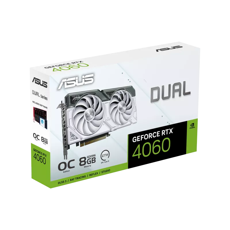 ASUS Dual RTX 4060 White OC Edition 8GB Graphics Card image 15