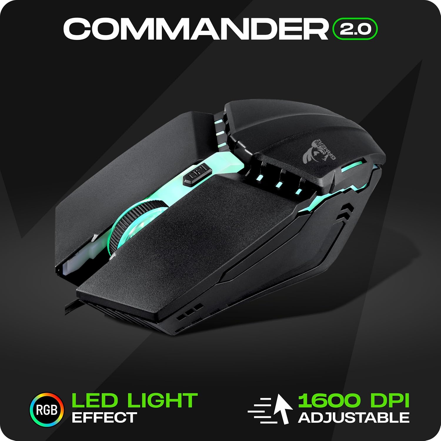 TAG Gamerz Commander 2.0 RGB Gaming Keyboard and Mouse Combo modxcomputers