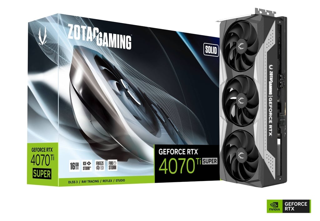 Zotac RTX 4070 Ti Super Solid 16GB Graphics Card