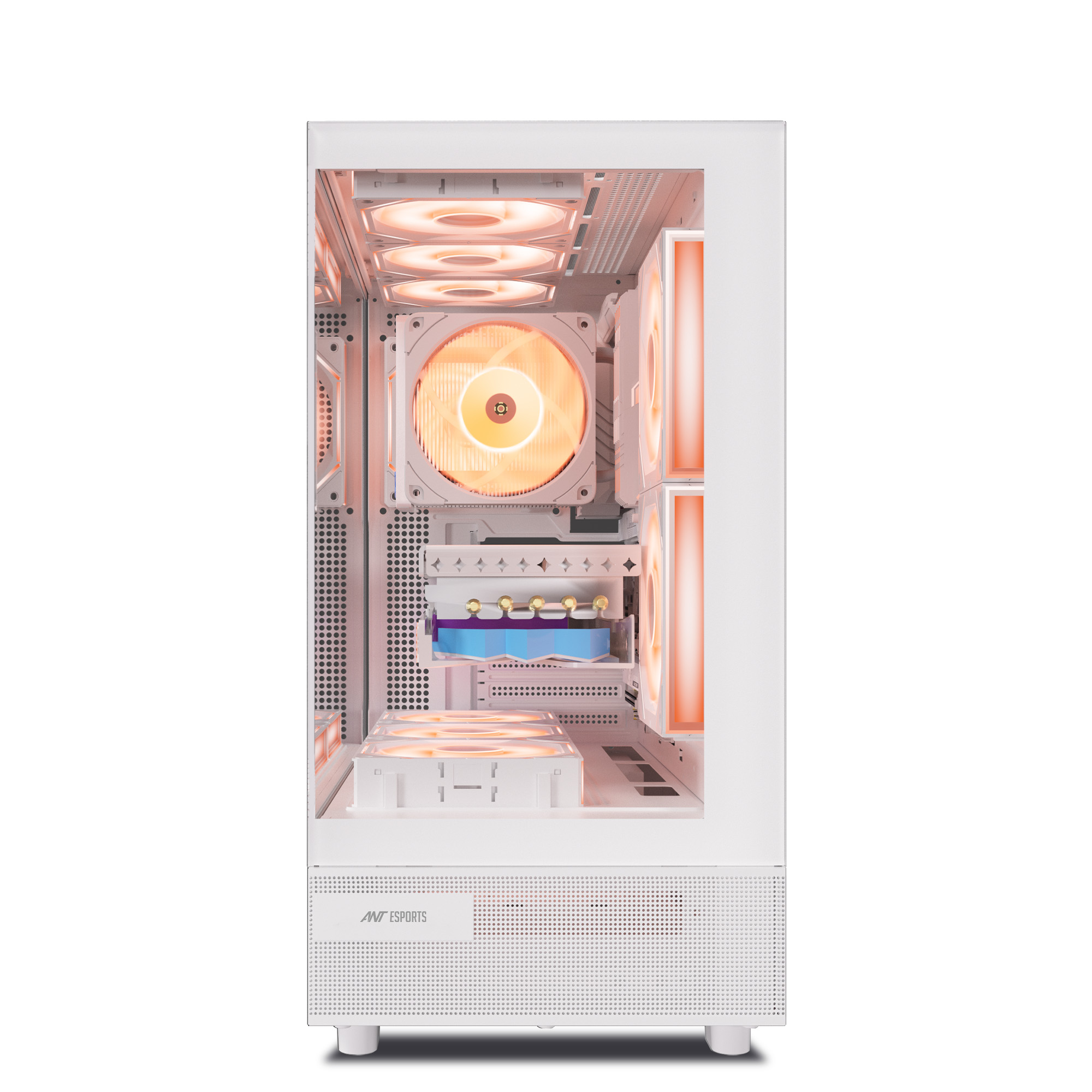 Ant Esports Crystal X6 ARGB (White) Cabinet-img(17)