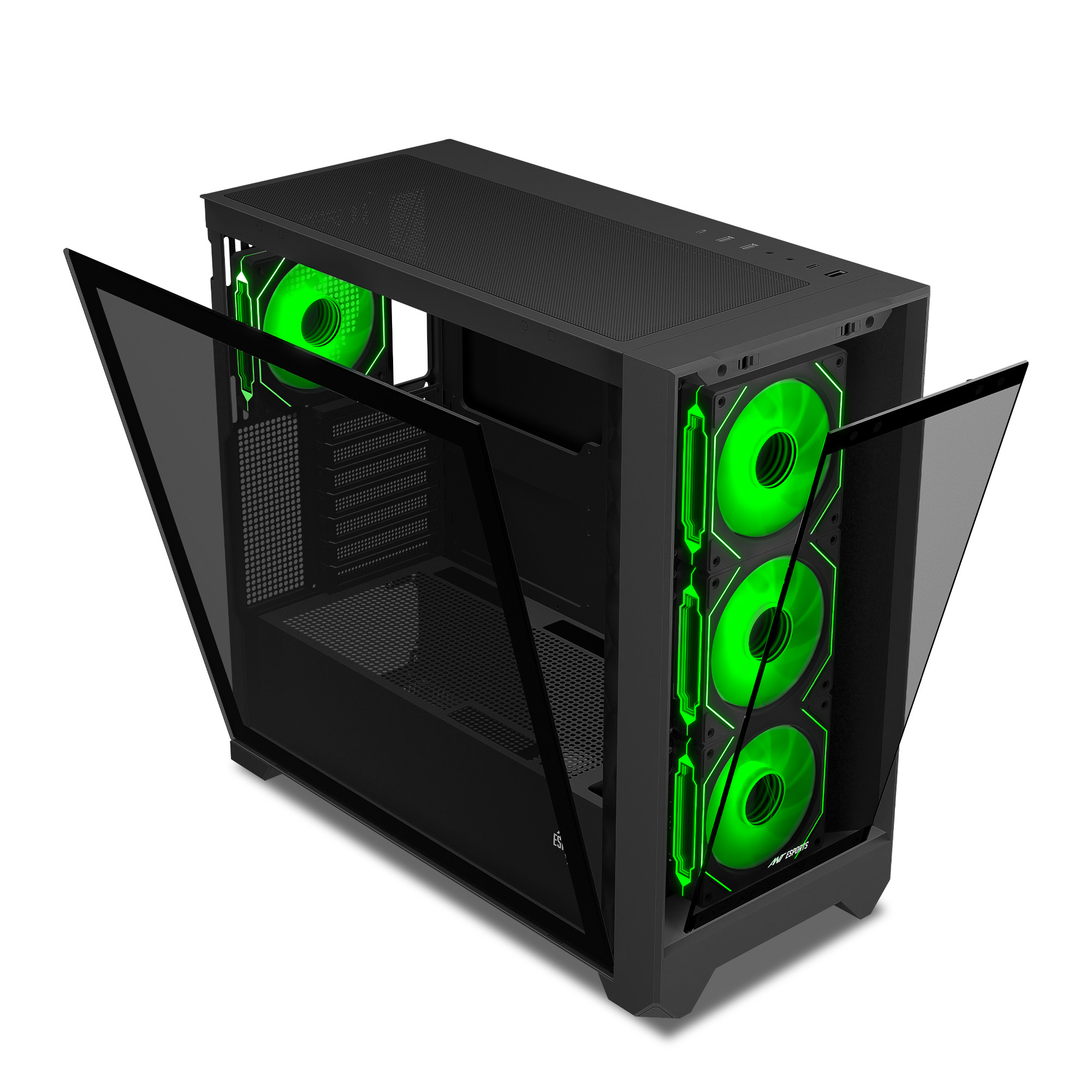 Ant Esports 621 C3 ARGB (Black) Cabinet modxcomputers