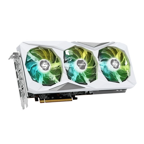 ASRock RX 7600 Steel Legend OC 8GB (WHITE) Graphics Card AMD