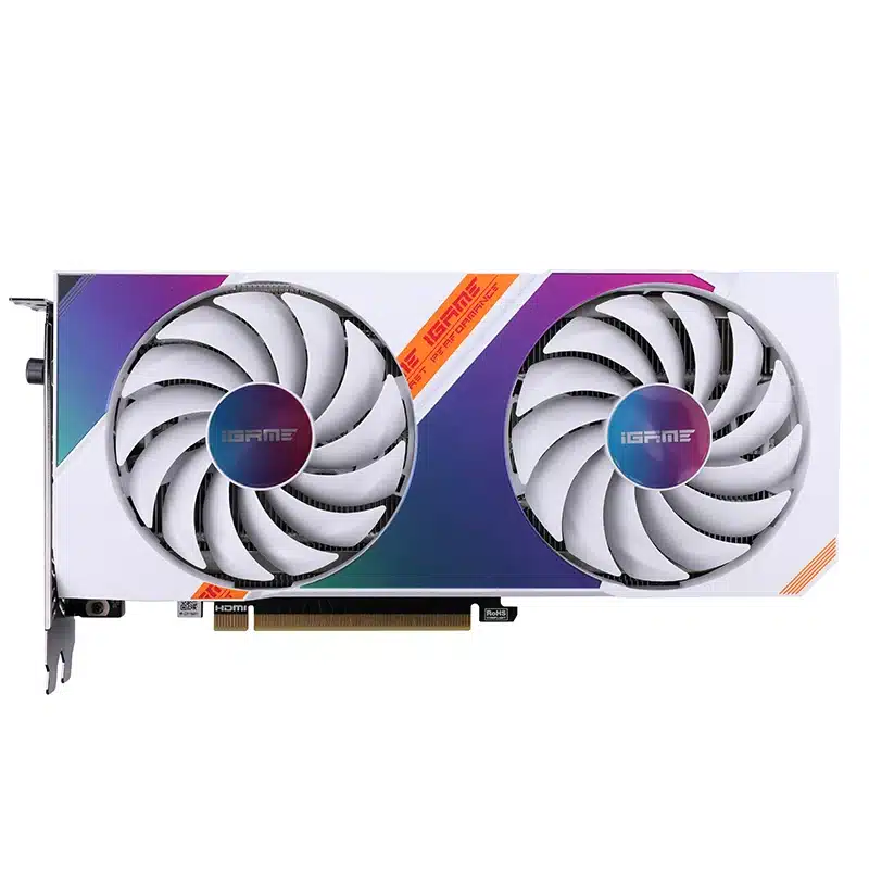 Colorful iGame RTX 3050 Ultra W Duo OC V2 8GB (WHITE) Graphics Card White