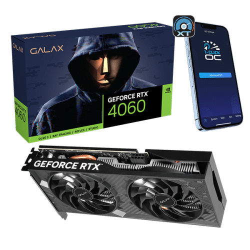 Galax RTX 4060 2X V2 (1-Click OC) 8GB Graphics Card