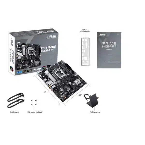 Asus Prime H610M-A WIFI (DDR5) Intel Motherboard image 6