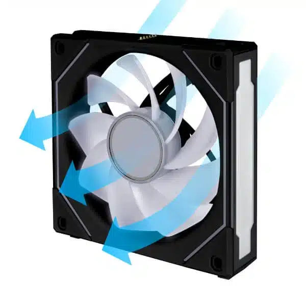 Lian Li UNI Fan SL-INF Reverse Blade Black 120mm Cabinet Fan (Single Pack) Case Fan-img(6)