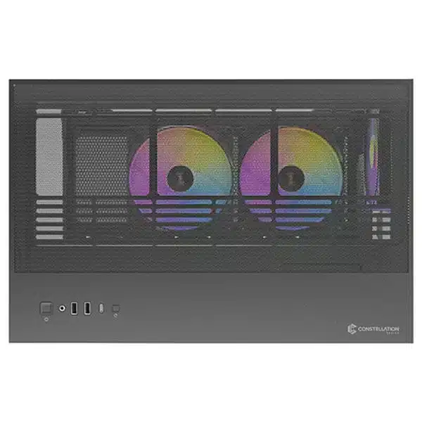 Antec C8 ARGB with 3 Fans E-ATX Cabinet (Black)-img(12)