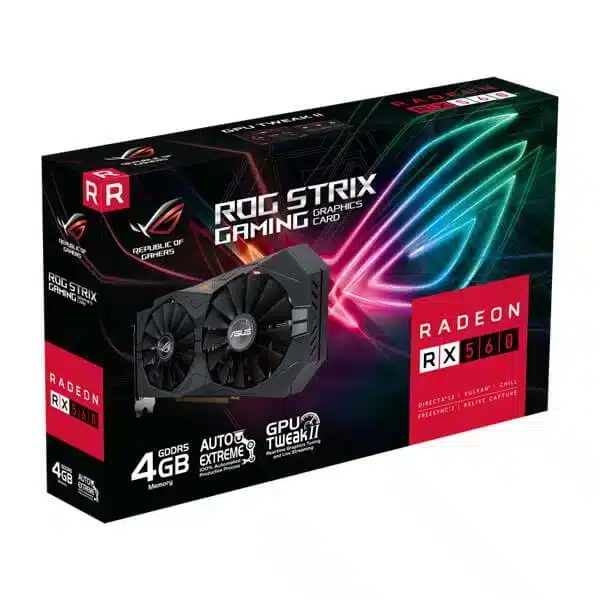 ASUS ROG Strix Radeon RX 560 V2 4GB Graphics Card image 6