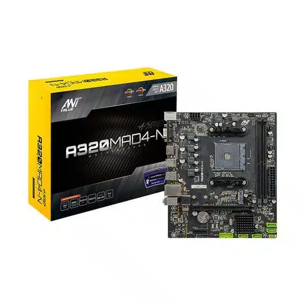 Ant Value A320MAD4-N AMD Motherboard