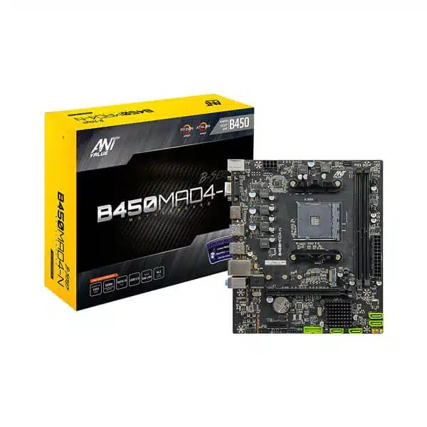 Ant Value B450MAD4-N AMD Motherboard