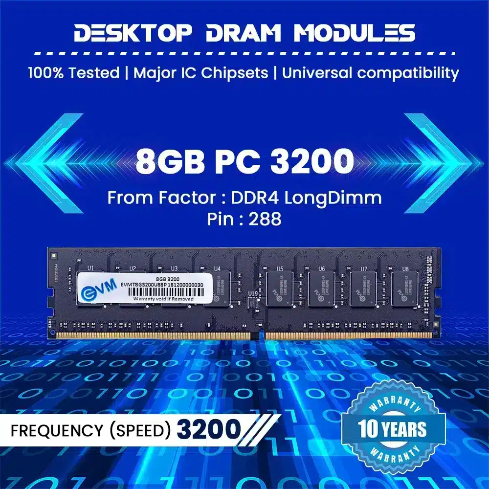 EVM 8GB 3200MHz (DDR4) RAM EVM