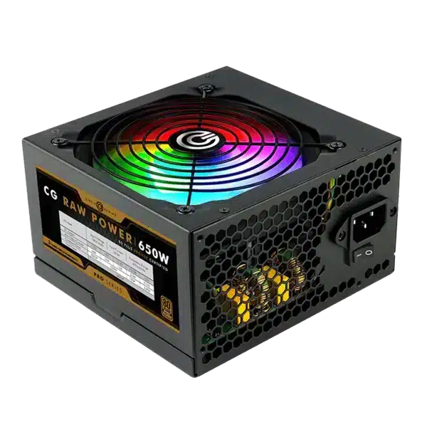 Circle Raw Power 650W RGB Pro 80 Plus Bronze Power Supply