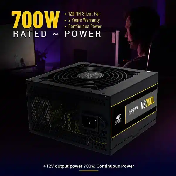 Ant Esports VS700L 700 Watt Power Supply-img(5)