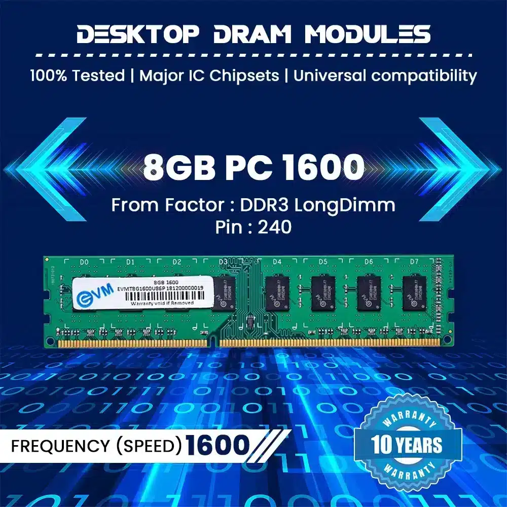 EVM 8GB 1600MHz (DDR3) RAM-img(3)