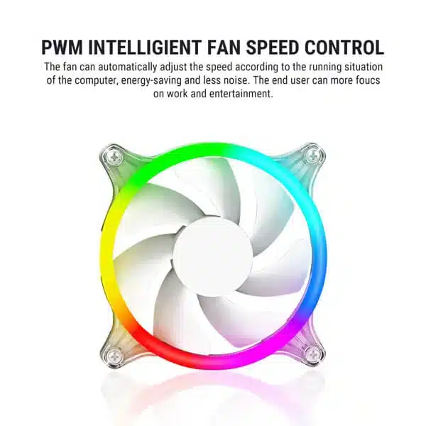 Ant Esports ICE Chroma 360 ARGB (White) AIO Liquid Cooler image 6