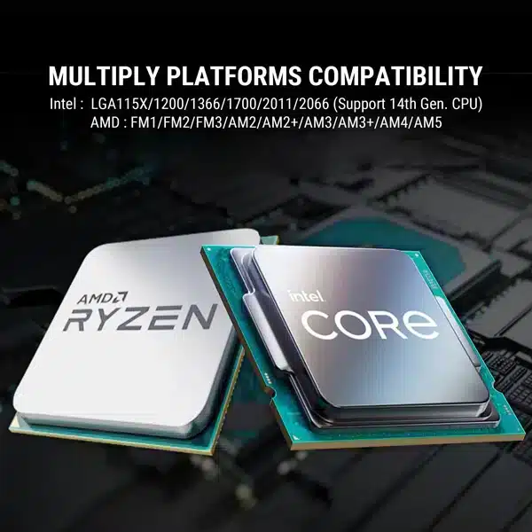 Ant Esports ICE Chroma 360 ARGB (White) AIO Liquid Cooler modxcomputers