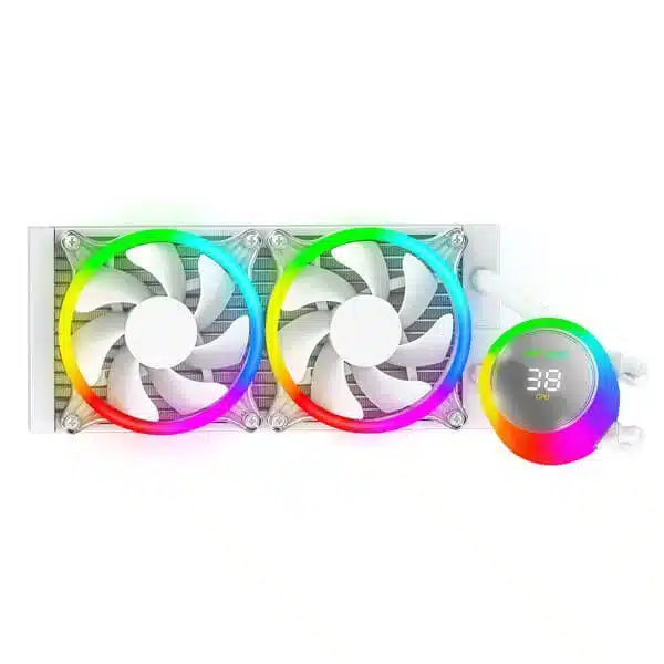 Ant Esports ICE Chroma 240 ARGB (White) AIO Liquid Cooler