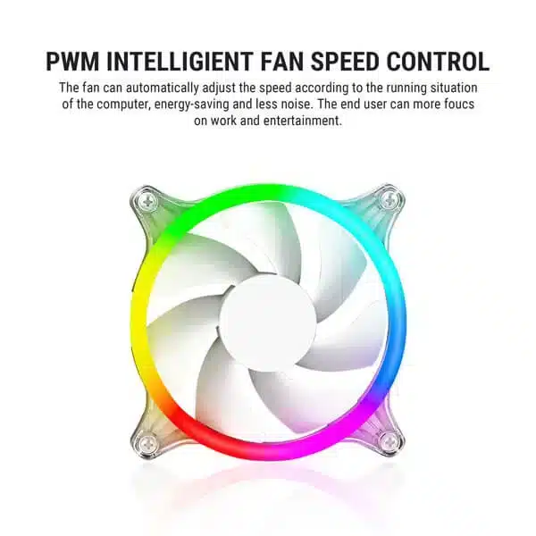 Ant Esports ICE Chroma 240 ARGB (White) AIO Liquid Cooler-img(4)