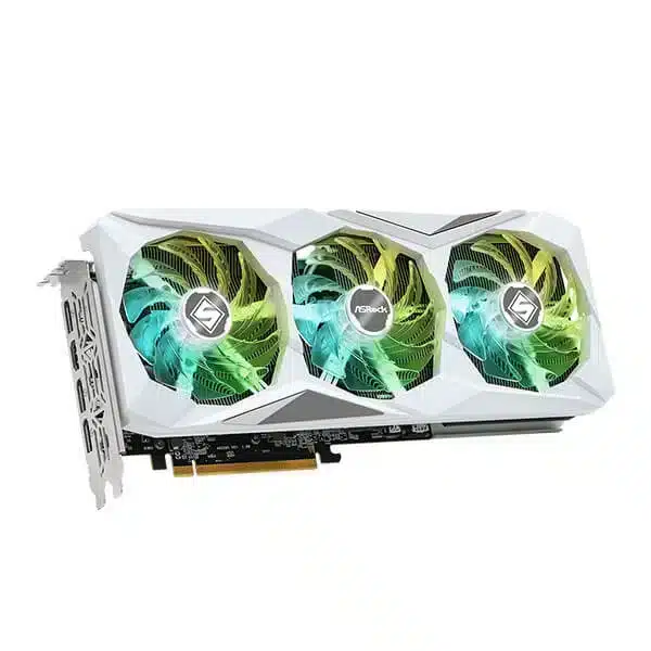 ASRock RX 7600 XT Steel Legend OC 16GB (WHITE) Graphics Card-img(4)
