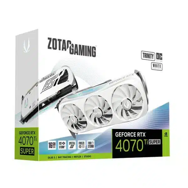 Zotac RTX 4070 Ti Super Trinity OC 16GB (WHITE) Graphics Card image 8
