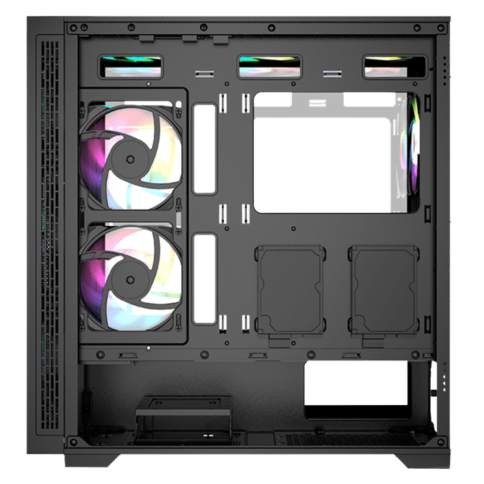 Circle Furious 360 Mesh ARGB (Black) Cabinet-img(4)