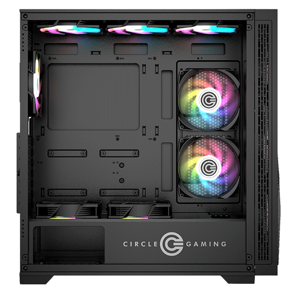 Circle Furious 360 Mesh ARGB (Black) Cabinet-img(3)