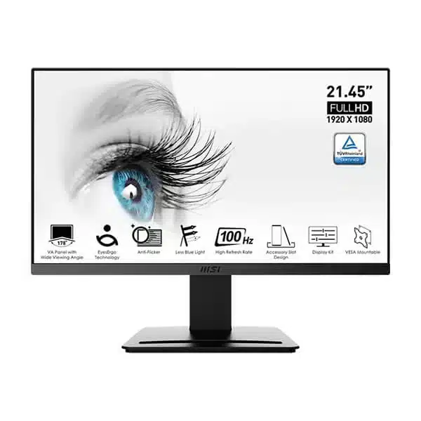 MSI PRO MP223 | 22 Inch 1080p 100Hz Monitor