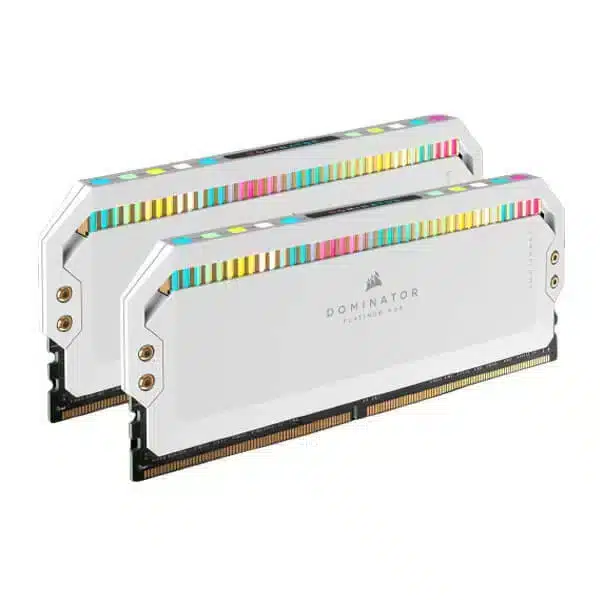 Corsair Dominator Platinum RGB 32GB (16GBx2) DDR5 6200MHz (White) DDR5 RAM Memory