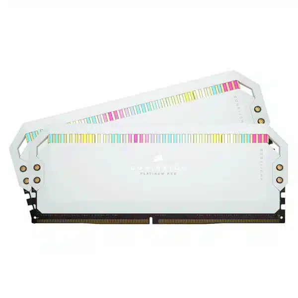 Corsair Dominator Platinum RGB 32GB (16GBx2) DDR5 6200MHz (White) DDR5 RAM Memory-img(7)