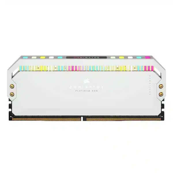 Corsair Dominator Platinum RGB 32GB (16GBx2) DDR5 6200MHz (White) DDR5 RAM Memory-img(8)