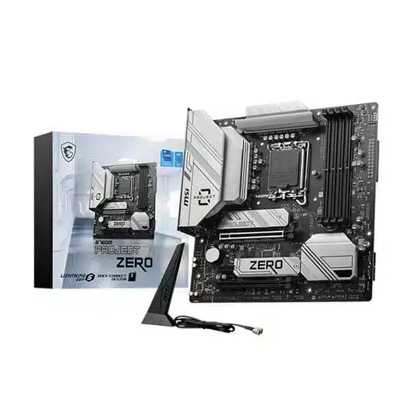 MSI B760M Project Zero (Wi-Fi) (DDR5) Intel Motherboard