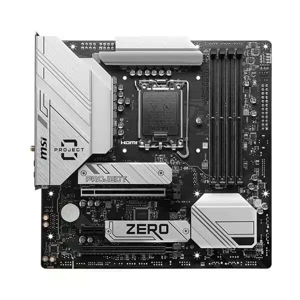 MSI B760M Project Zero (Wi-Fi) (DDR5) Intel Motherboard-img(3)