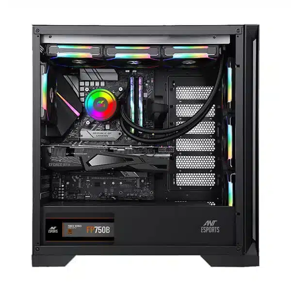 Ant Esports ICE-590TG ARGB (Black) Cabinet-img(2)