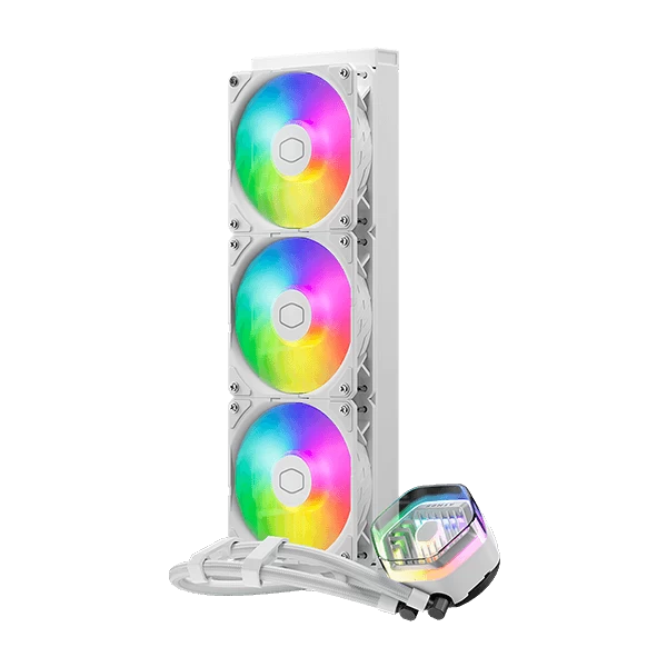 Cooler Master MasterLiquid 360 Atmos (White) AIO Liquid Cooler