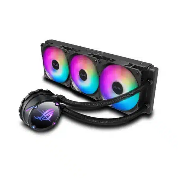 ASUS ROG Strix LC II 360 ARGB CPU Liquid Cooler (Black) AIO Liquid Cooler