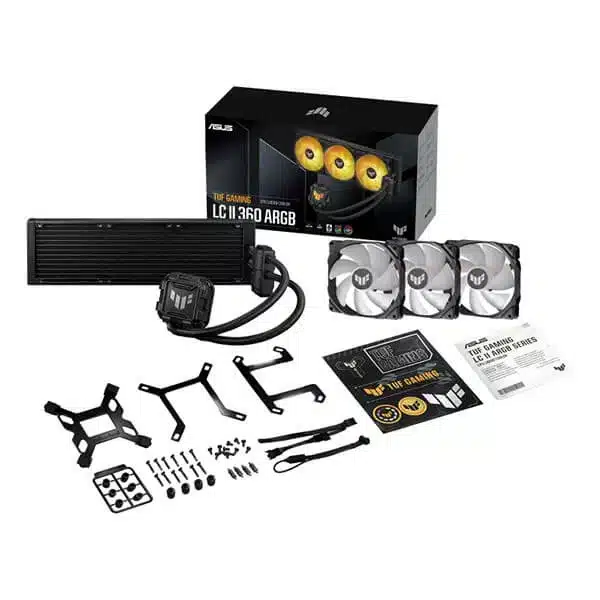 ASUS TUF Gaming LC II 360 ARGB CPU Liquid Cooler (Black) AIO Liquid Cooler-img(5)