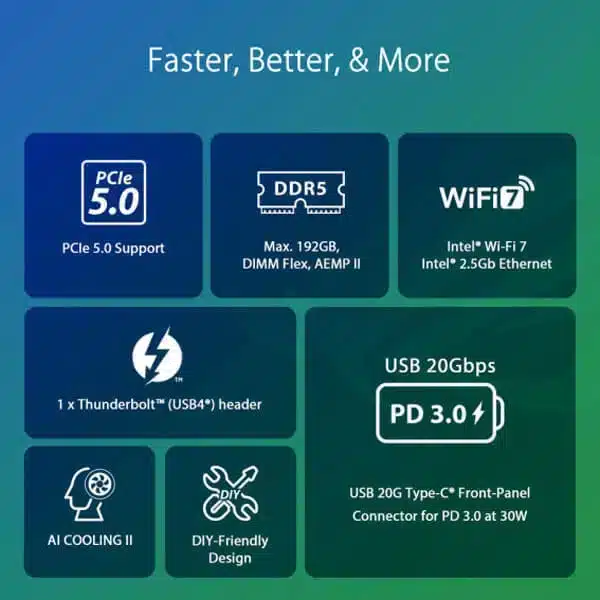 ASUS ROG Strix Z790-F Gaming WIFI II (DDR5) Intel Motherboard image 6