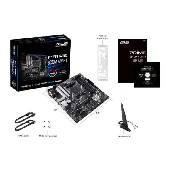 Asus Prime B550M-A WIFI II AMD Motherboard-img(4)