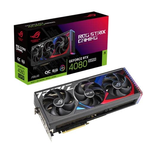 ASUS ROG Strix RTX 4080 Super OC Edition 16GB Graphics Card