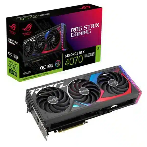 ASUS ROG Strix RTX 4070 Ti Super OC Edition Graphics Card