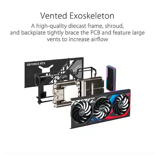 ASUS ROG Strix RTX 4070 Ti OC Edition 12GB Graphics Card-img(4)