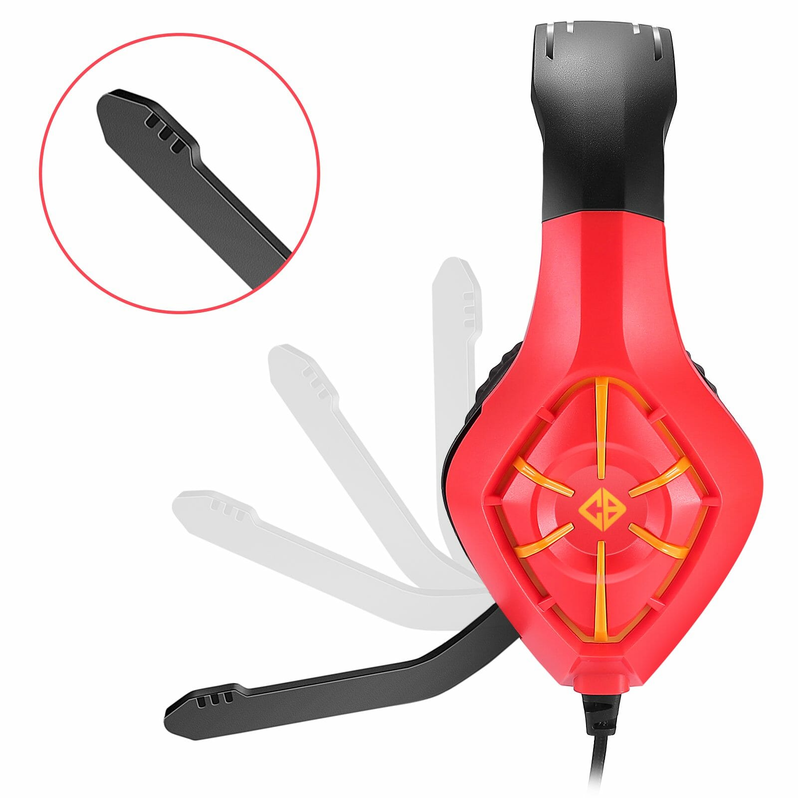 Cosmic Byte GS411 Starlight (Red) Headset-img(4)