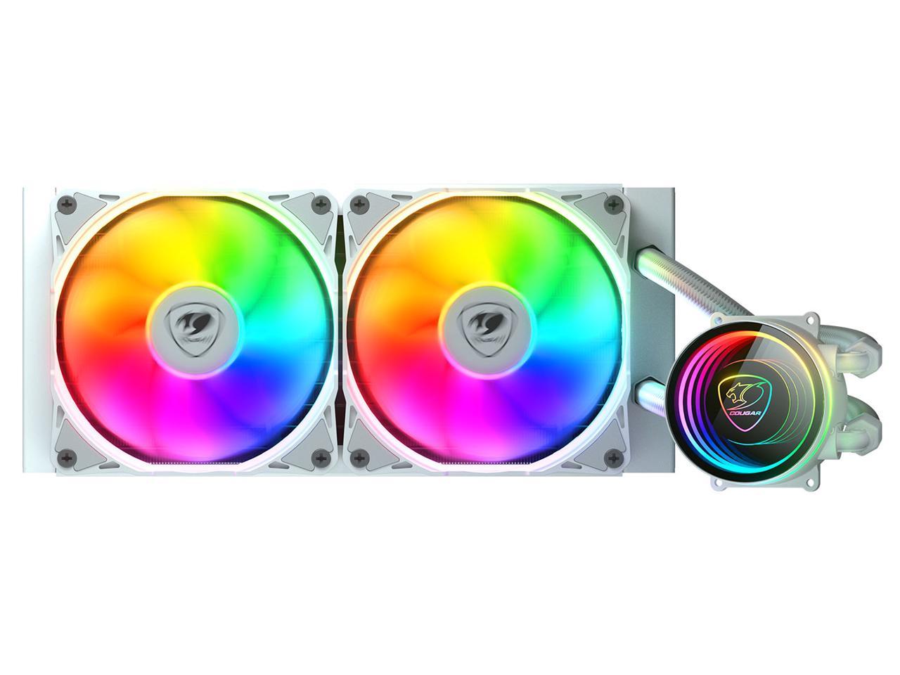 Cougar Poseidon Elite ARGB 240 (White) AIO Liquid Cooler-img(2)
