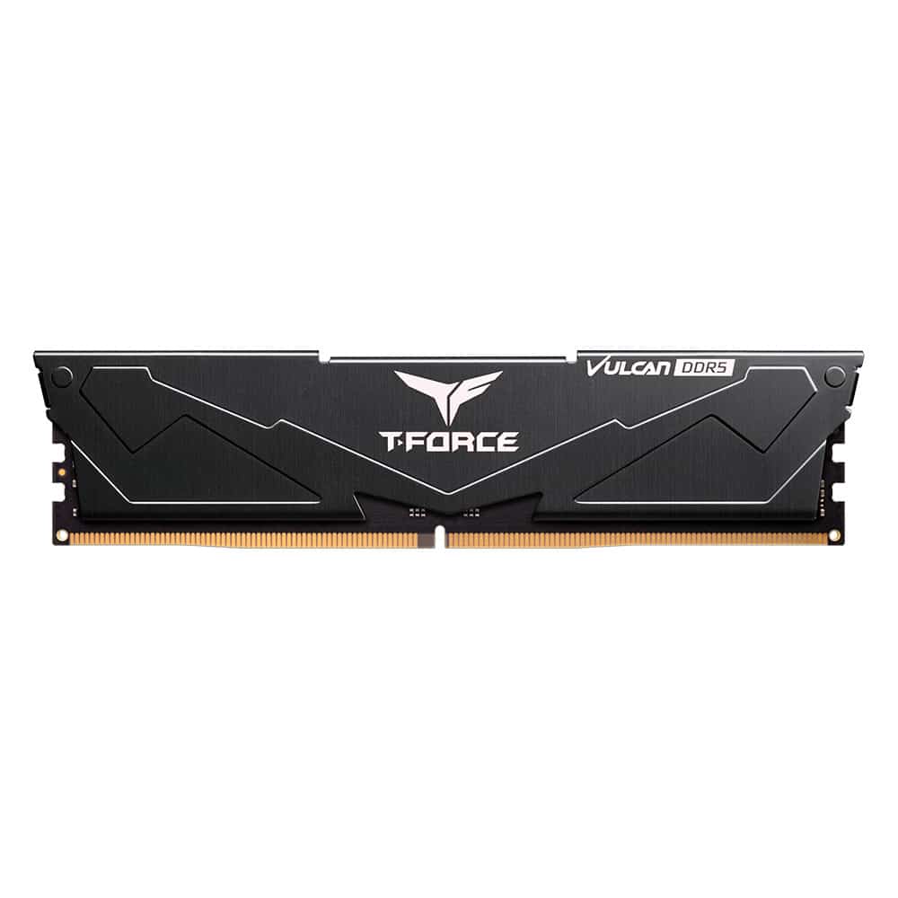 TeamGroup T-Force Vulcan 16GB (16GBx1) DDR5 CL40 5200MHz (Black)