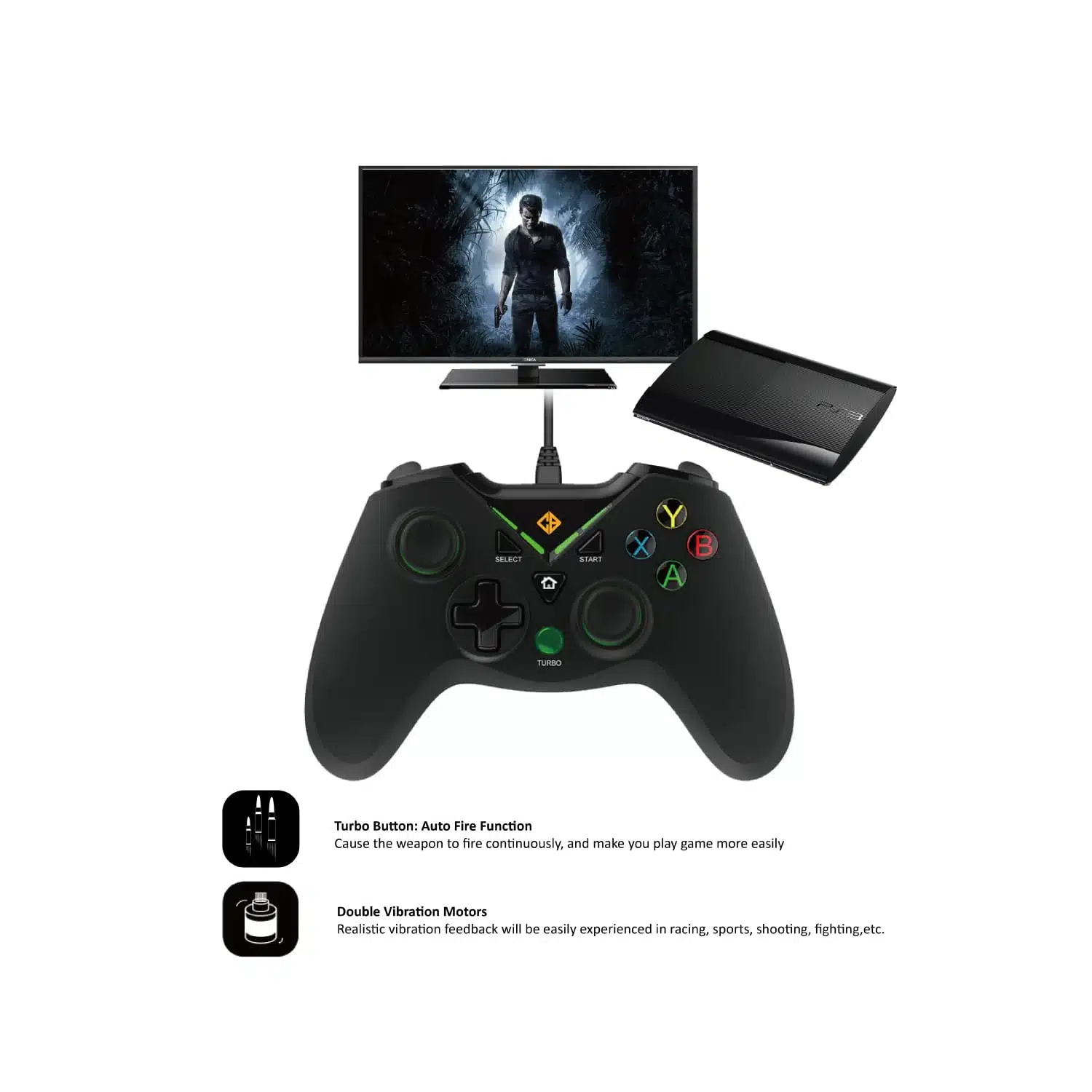 Cosmic Byte C1070T Interstellar (Black) Controller image 7