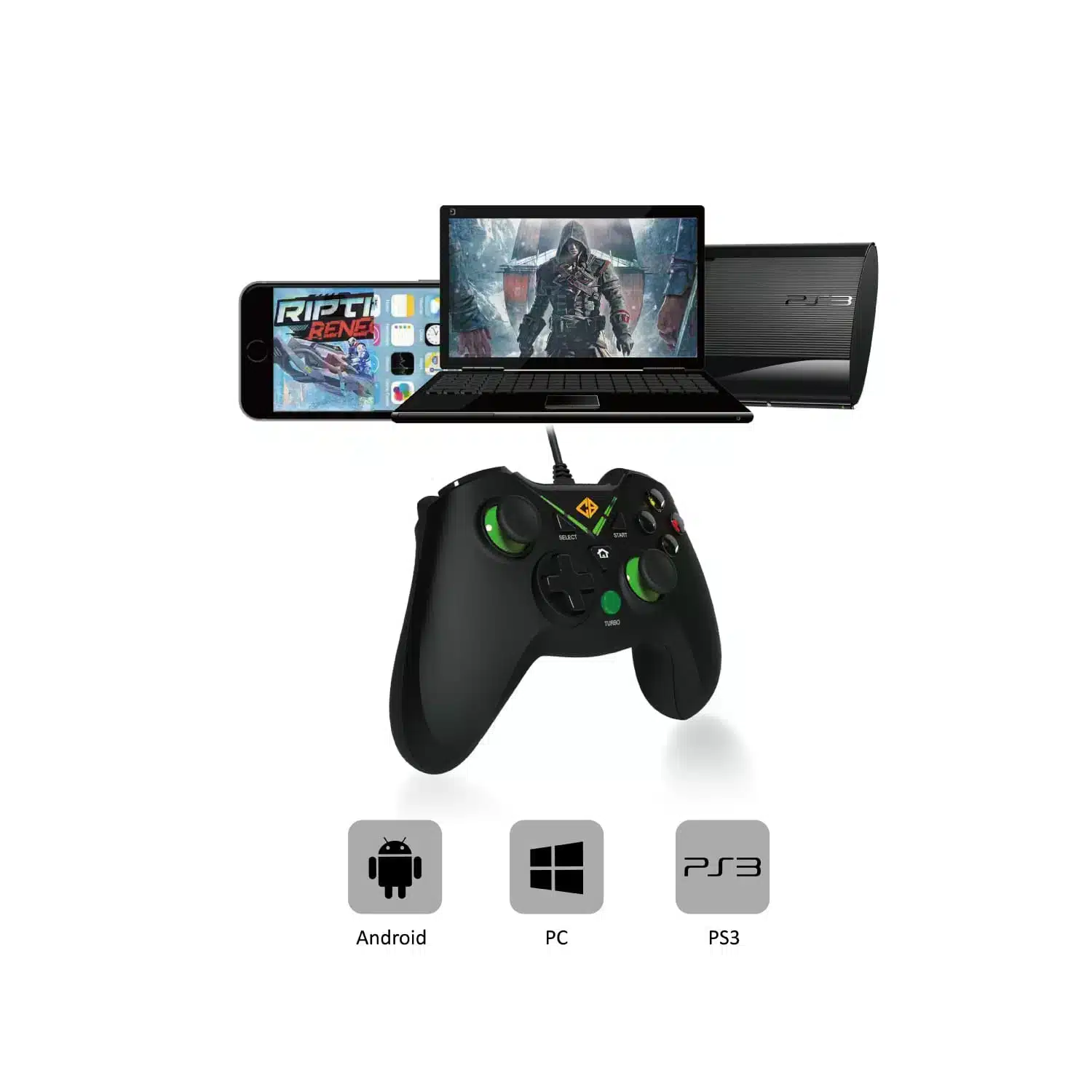 Cosmic Byte C1070T Interstellar (Black) Controller image 6