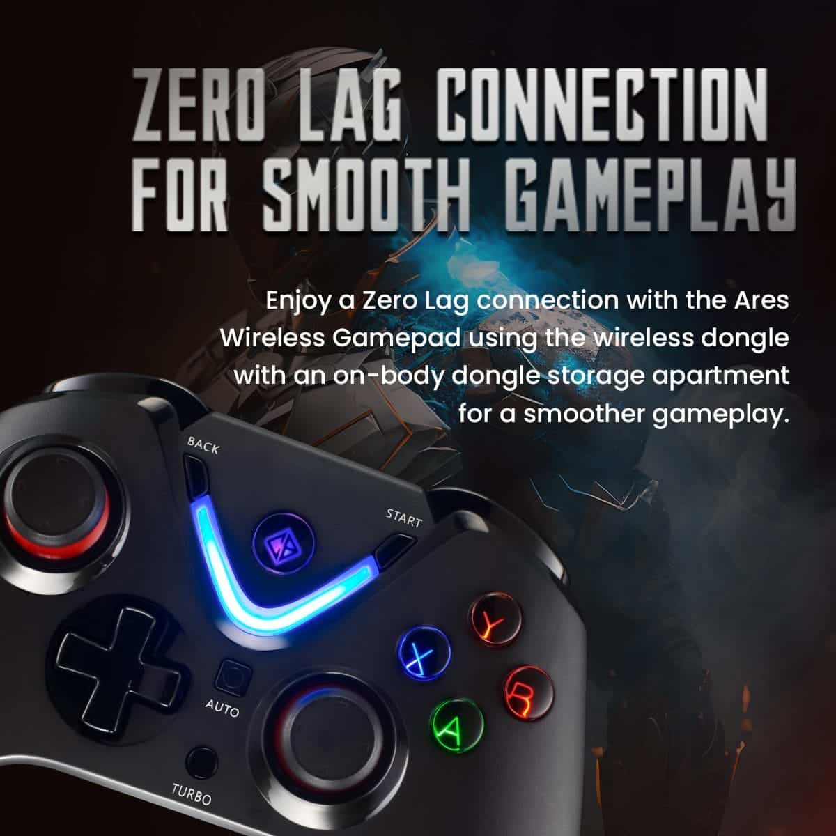 Cosmic Byte ARES Wireless (Black) Controller Cosmic