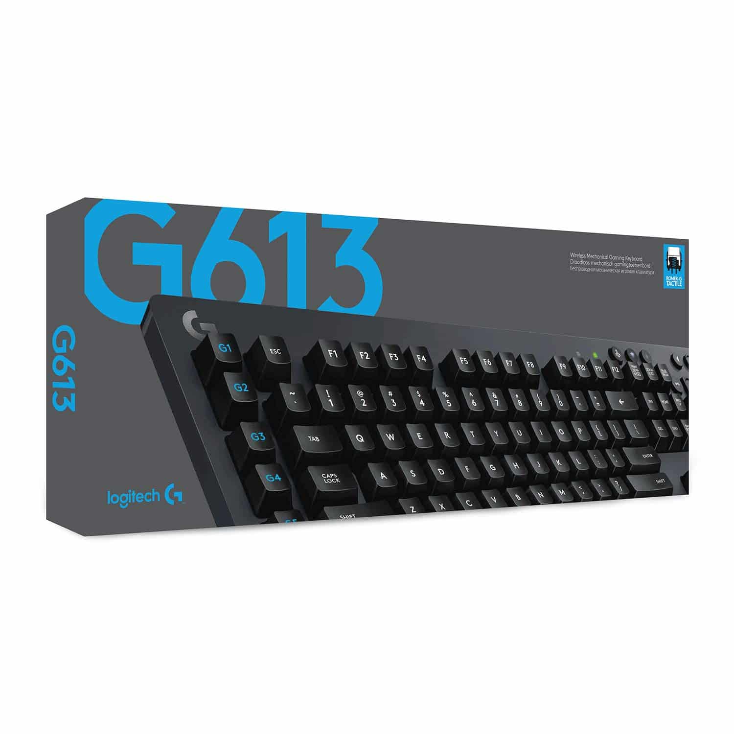 Logitech G613 Lightspeed Wireless Mechanical Gaming Keyboard With Romer-G Switches image 8